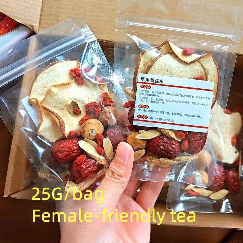 Apple Astragalus Water for Women Health Tea Bags