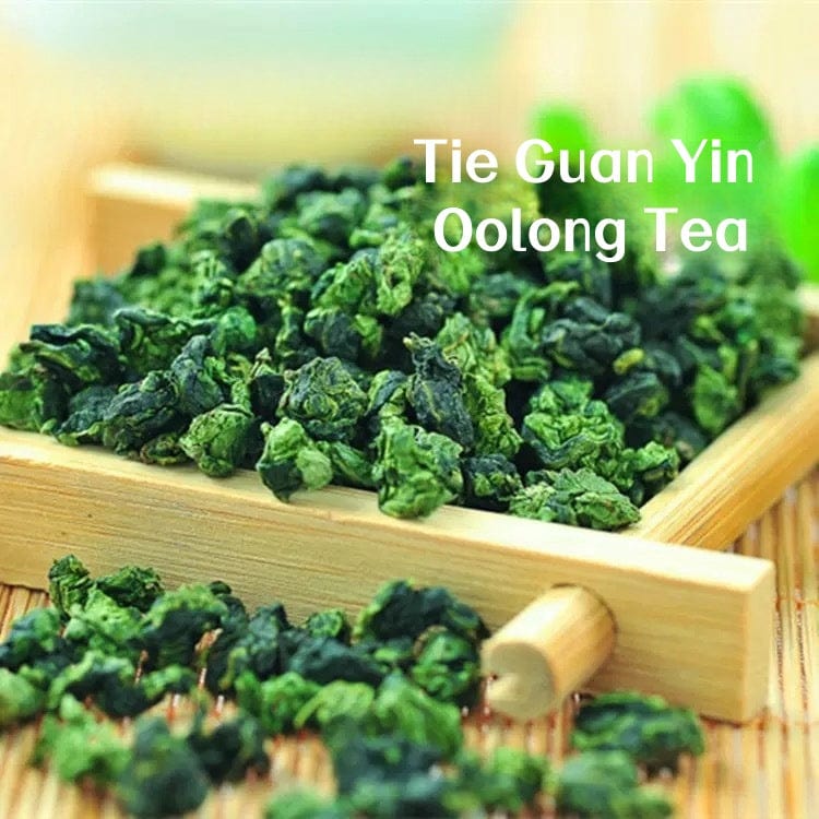 Tie Guan Yin Oolong Tea (Iron Goddess of Mercy) - Premium Roasted Loose Leaf, Floral & Creamy Flavor, Organic Chinese Tea