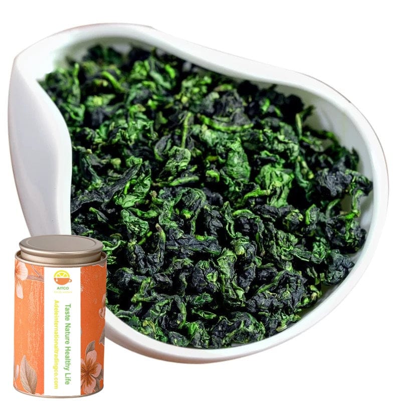 Tie Guan Yin Oolong Tea (Iron Goddess of Mercy) - Premium Roasted Loose Leaf, Floral & Creamy Flavor, Organic Chinese Tea