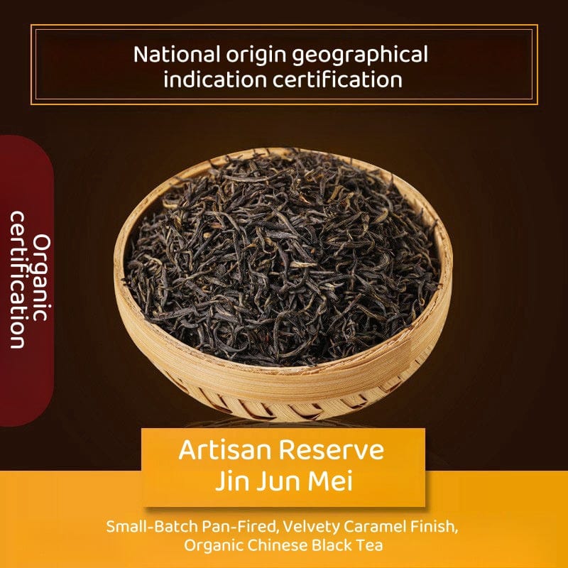 Wuyi Jin Jun Mei Black Tea  - Chinese Red Tea,  Organic Loose Leaf